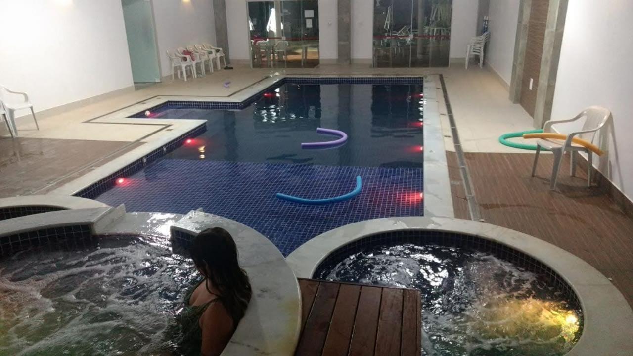 Aparts -Hotel Cavalinho Branco Aguas de Lindoia Ngoại thất bức ảnh